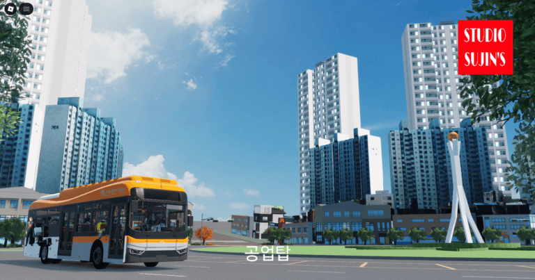 [모바일로 운전해보세요!!] 울산 버스 운전 시뮬레이터 V9.0 스크린샷 3